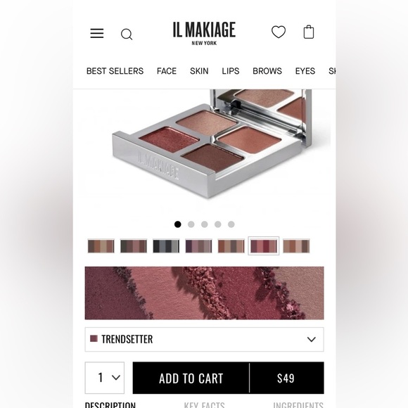 IL MAKIAGE Color Boss Squad Multi Dimensional Eye Color Quad Palette Trend NEW - Picture 2 of 12